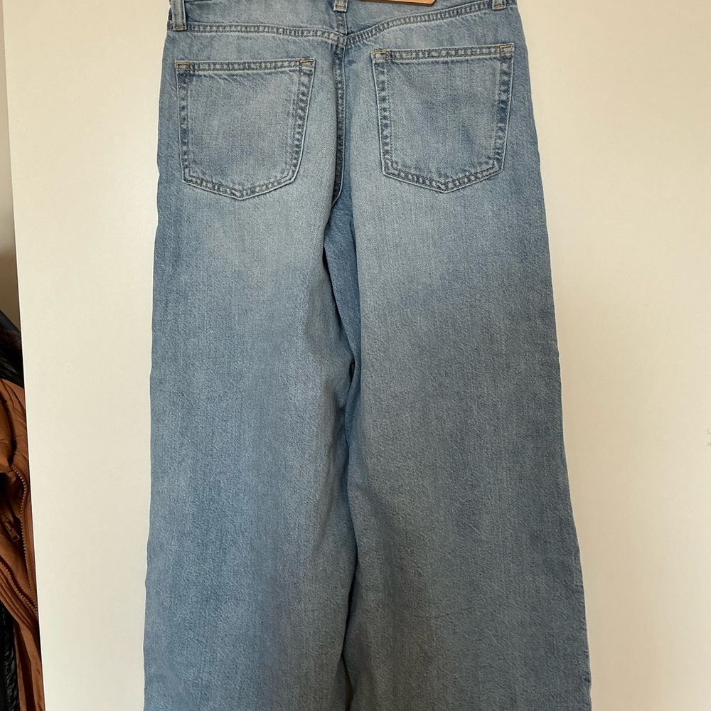 Gap Mid Rise UltraSoft Baggy Jeans 27P - Picture 2 of 4